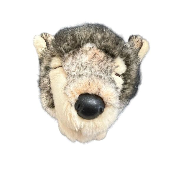 Douglas Cuddle Toys Raina Howling Wolf Stuffed Animal Plush Toy - Picture 4 of 9